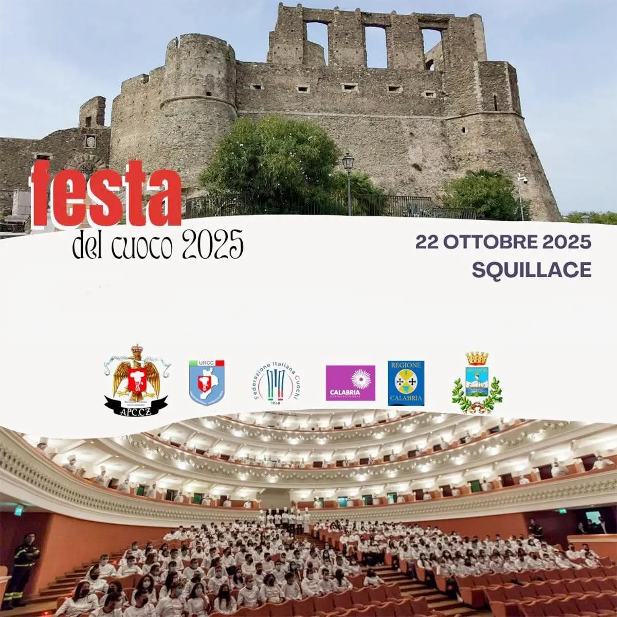 Locandina evento Festa del cuoco