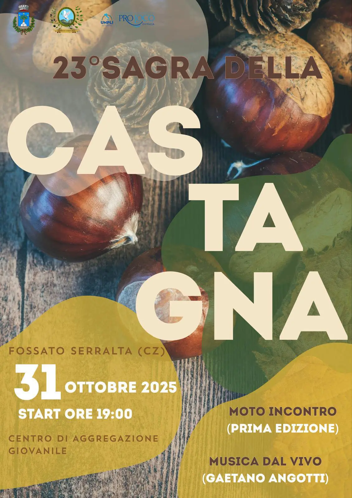 Locandina evento Sagra della castagna