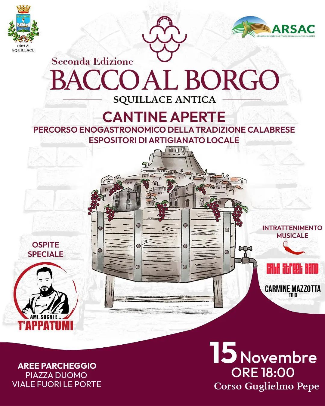 Bacchus in the village