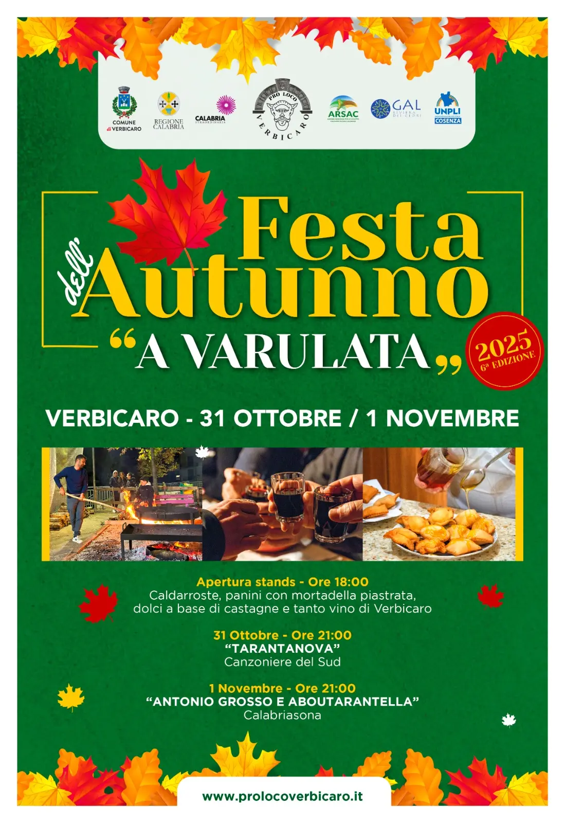 Locandina evento Festa dell autunno