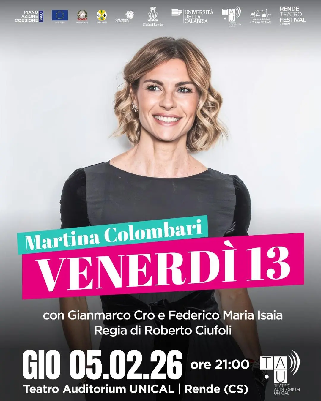 Locandina evento Venerdi 13