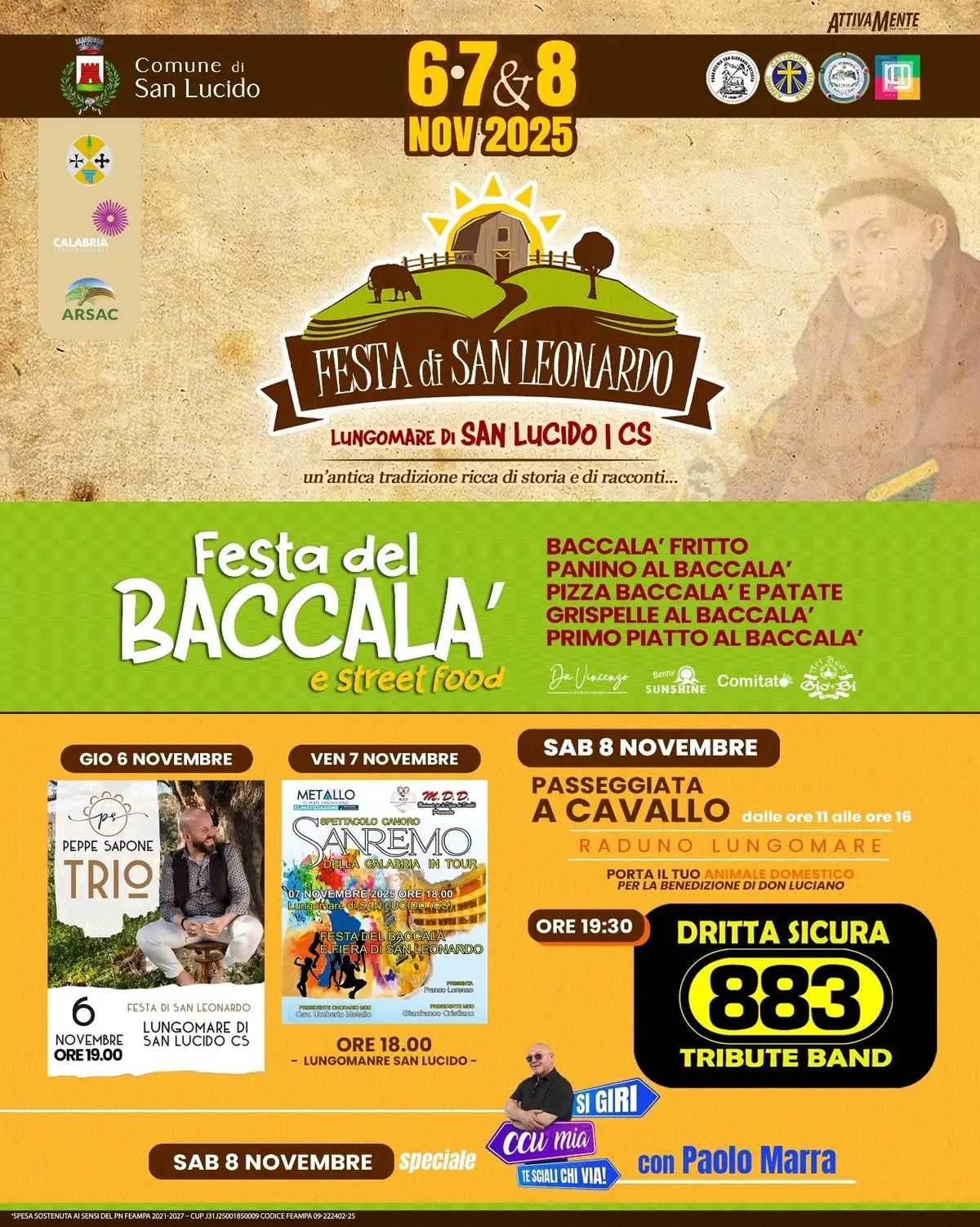 Locandina evento Fiera di San Leonardo