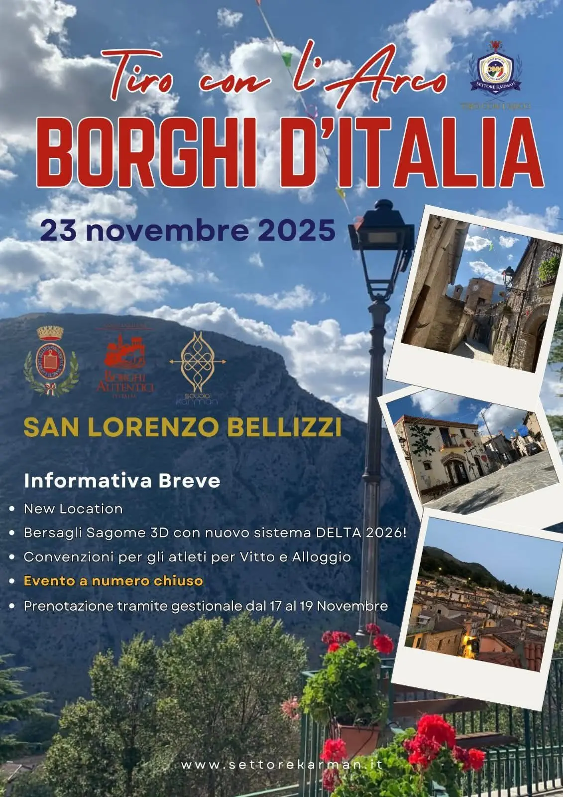 Tiro con l'Arco nei Borghi d'Italia