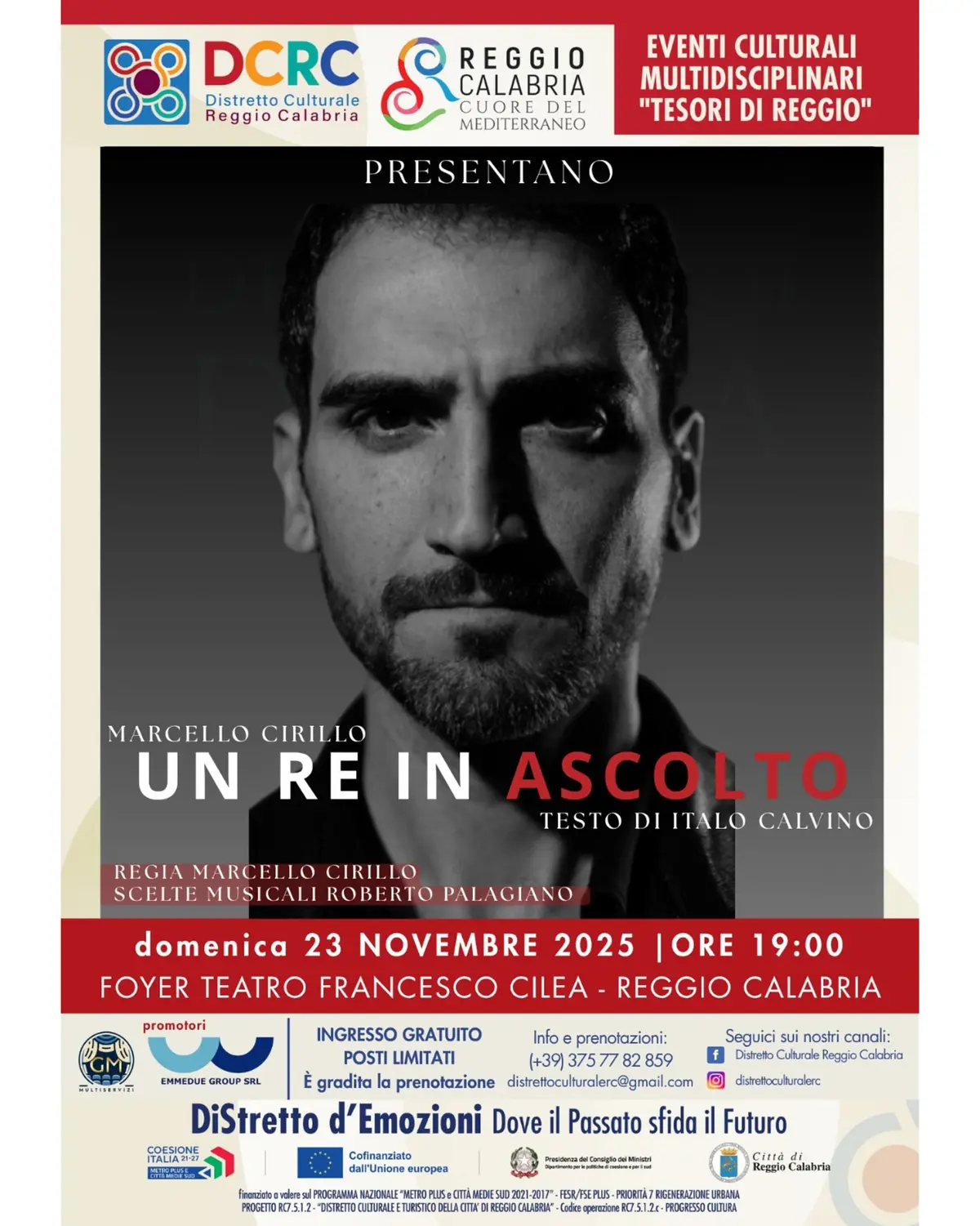 Locandina evento Un re in ascolto