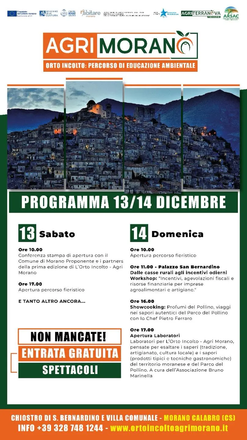 Agri Morano - Uncultivated Vegetable Garden: environmental education programme