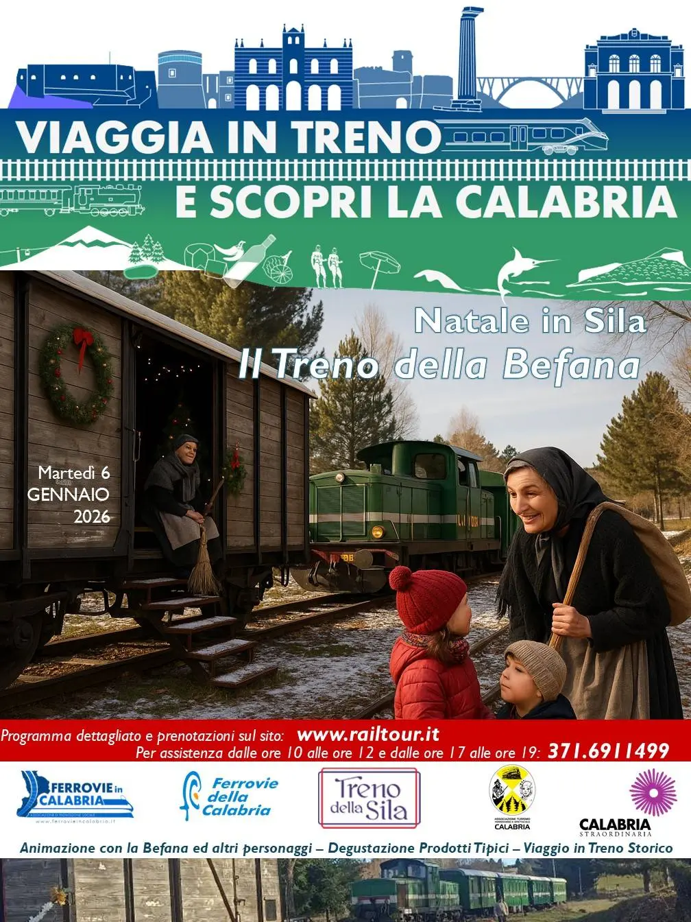 Natale in Sila - Il Treno della Befana