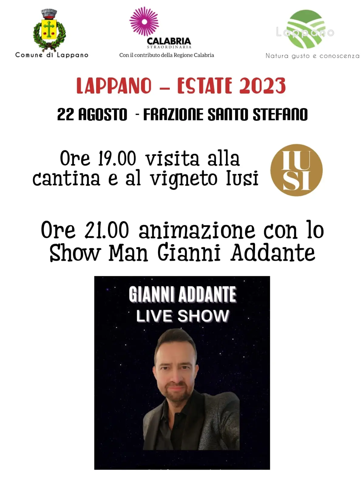 Lappano Estate 2023