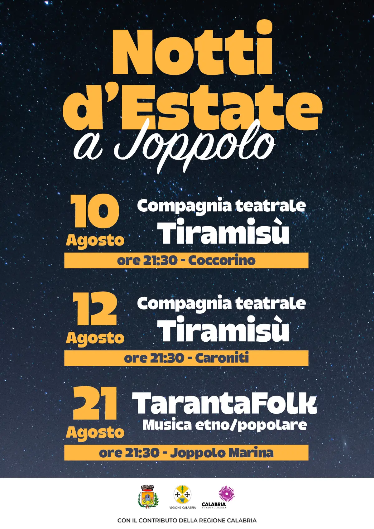 Summer nights in Joppolo