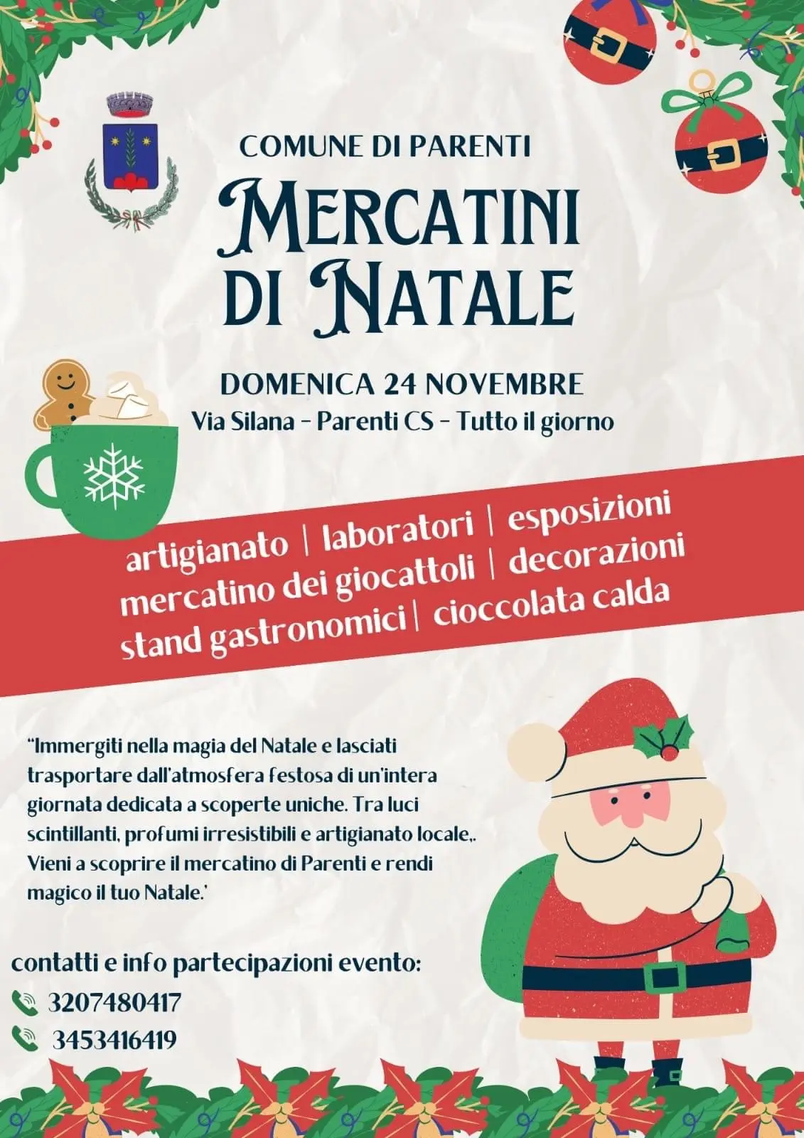 Mercatini di Natale a Parenti
