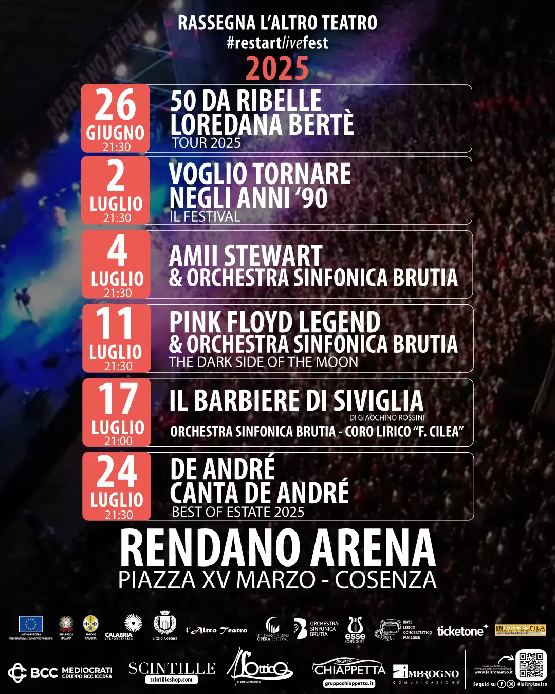 Locandina evento Restart Live Fest