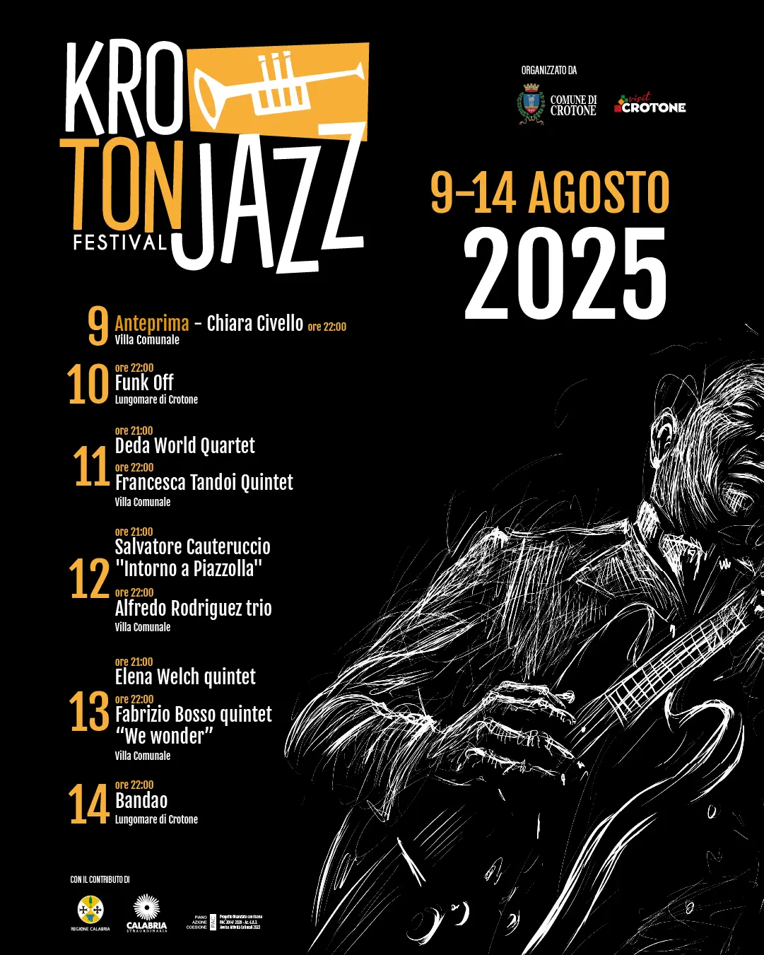 Locandina evento Kroton Jazz Festival