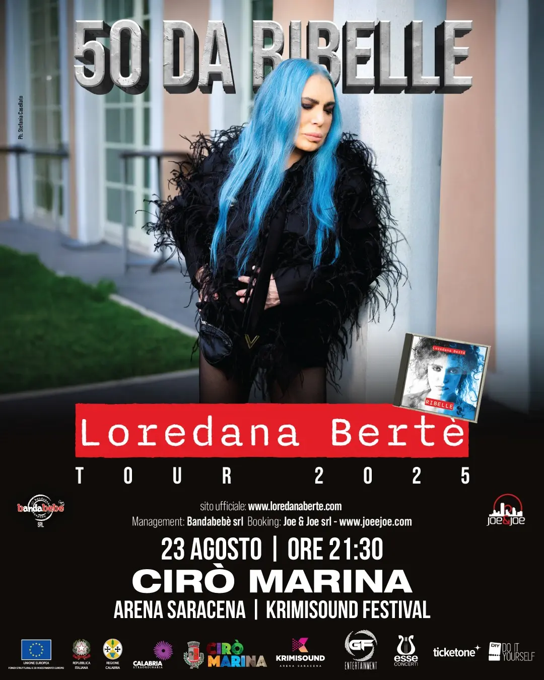Locandina evento Loredana Berte in concerto