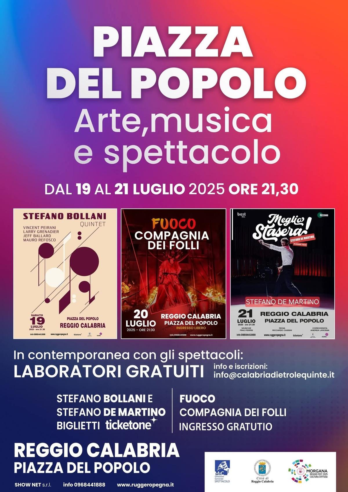 Locandina evento REGGIOFEST