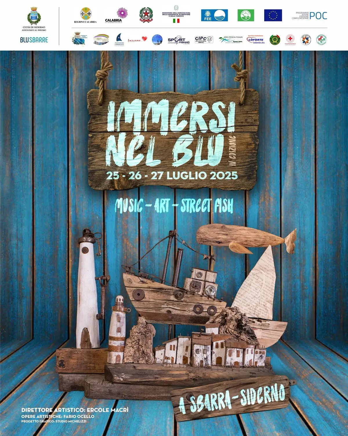 Locandina evento Immersi nel blu