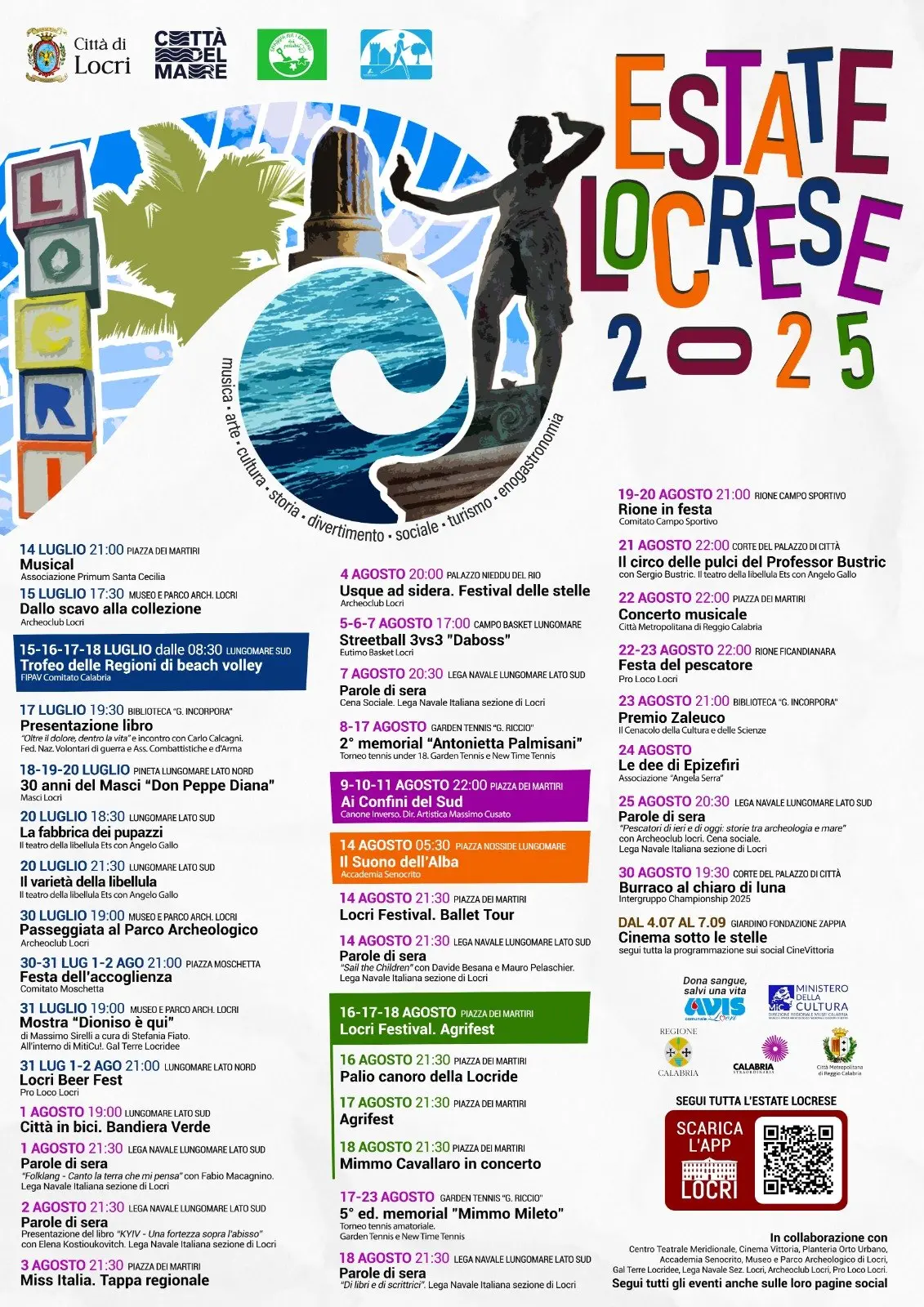 Calendario eventi Estate a Locri