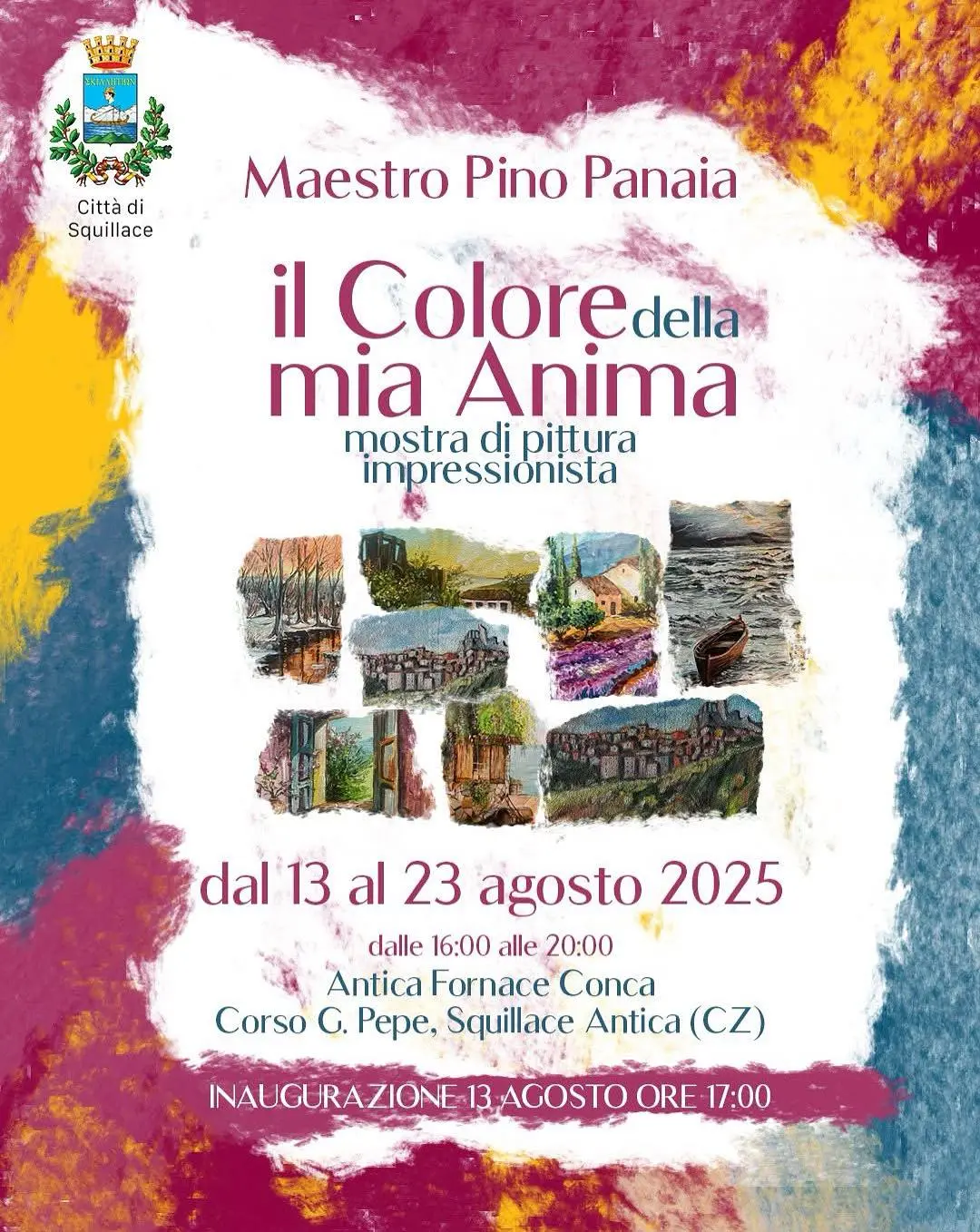 Locandina Mostra Il Colore della mia Anima