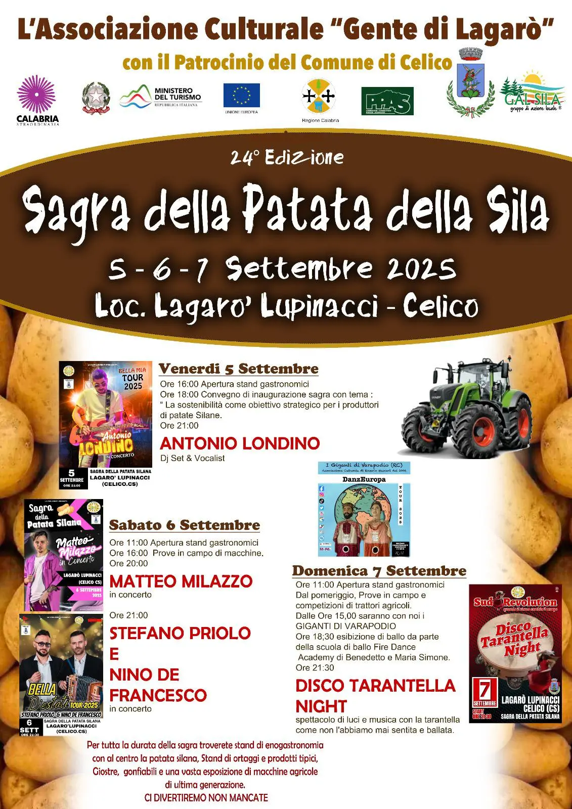 Locandina evento Sagra della patata