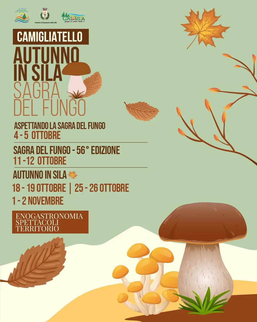 Locandina evento Autunno in Sila
