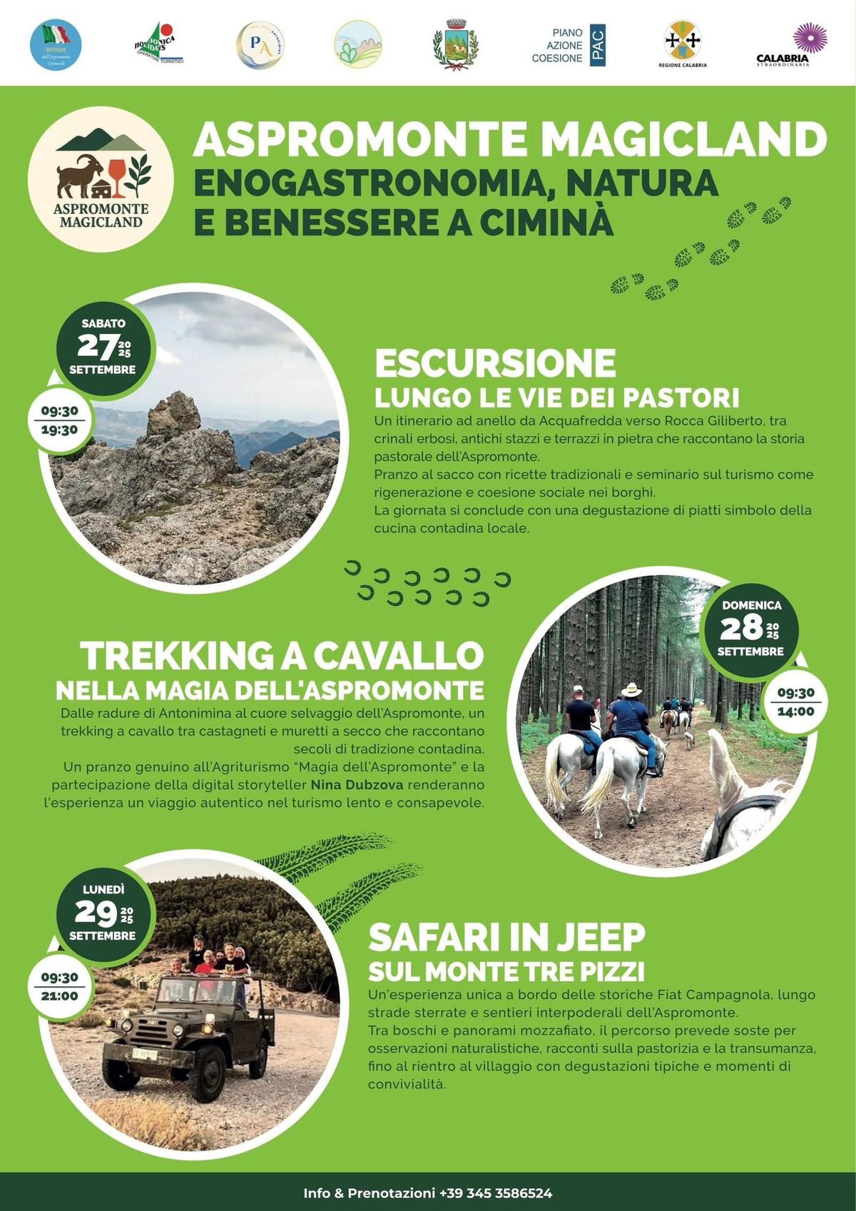 Locandina evento Aspromonte Magicland