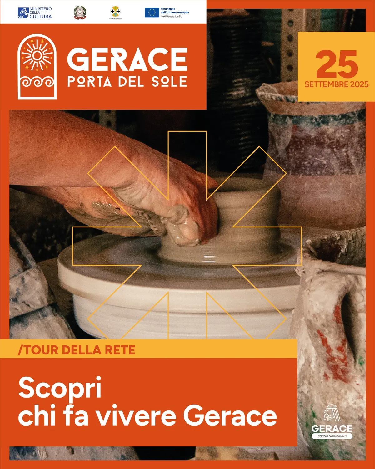 Locandina evento Tour della Rete – Scopri chi fa vivere Gerace