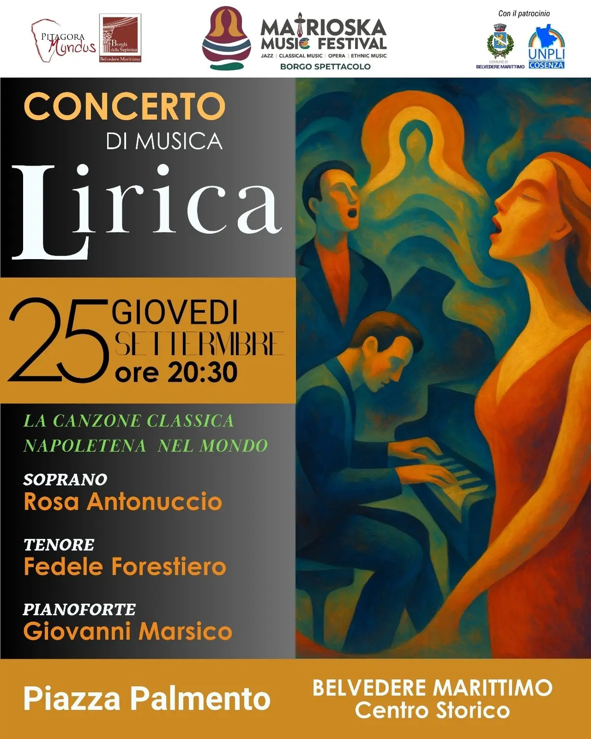 Locandina evento Matrioska Music Festival