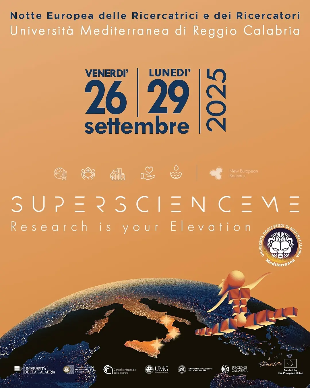 Locandina evento Notte delle Ricercatrici e dei Ricercatori