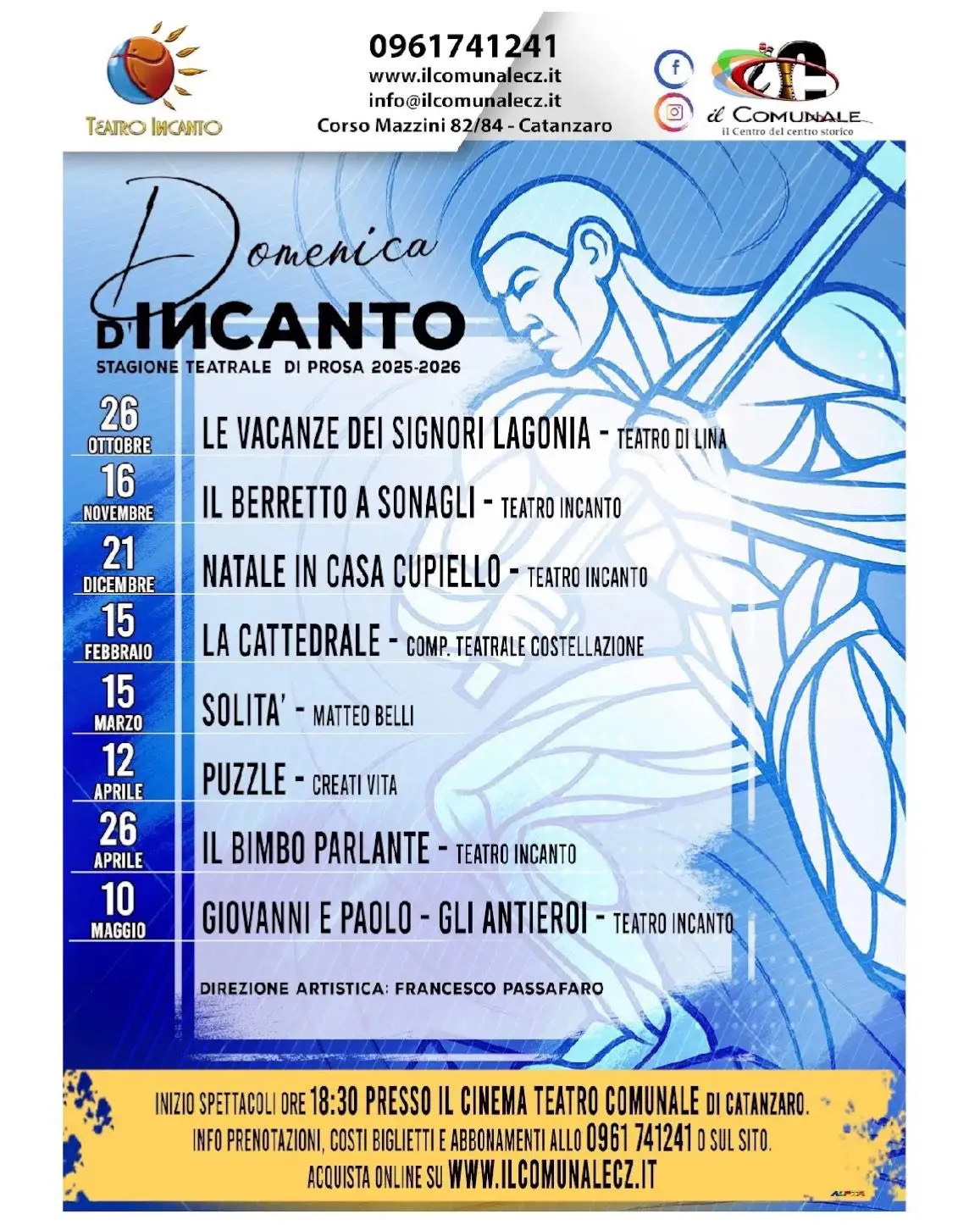 Locandina evento Domenica d'incanto
