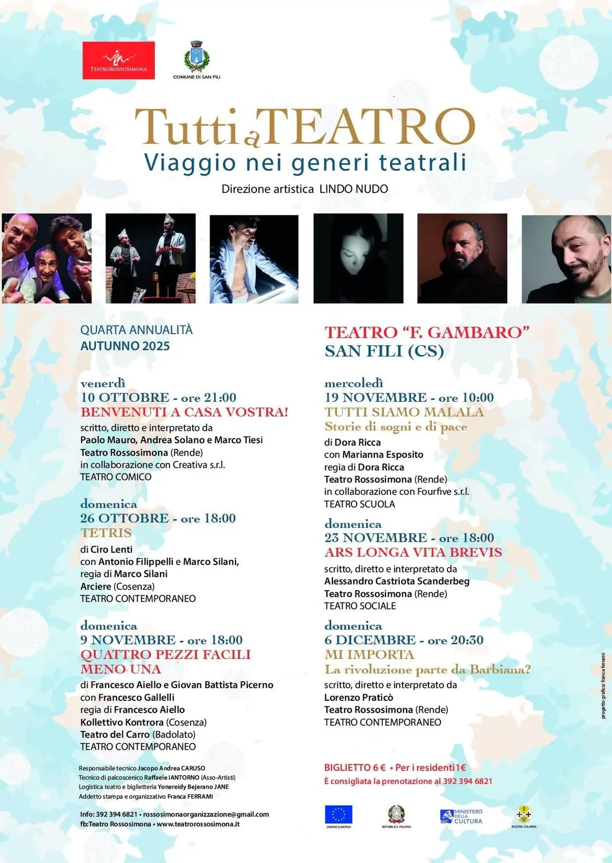 Locandina evento Tutti a teatro