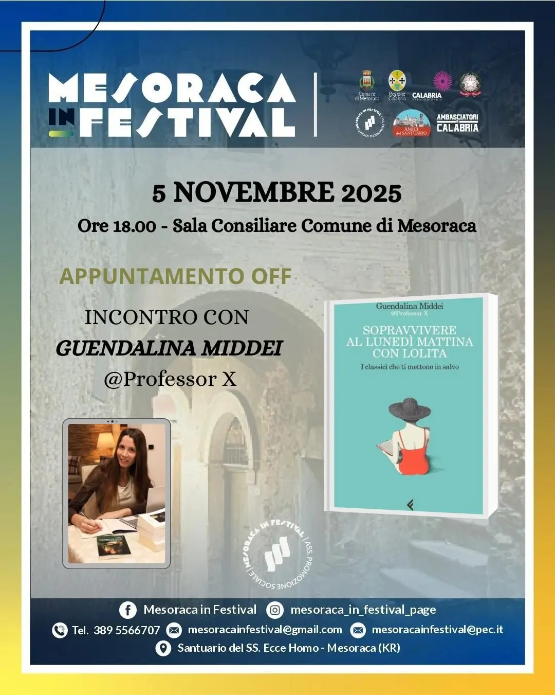Locandina evento Guendalina Middei