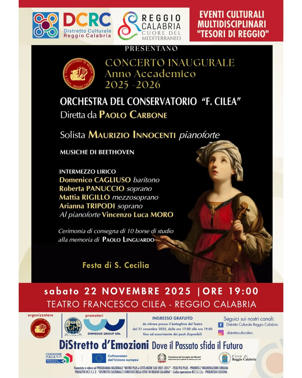 Locandina evento Inaugurazione anno accademico