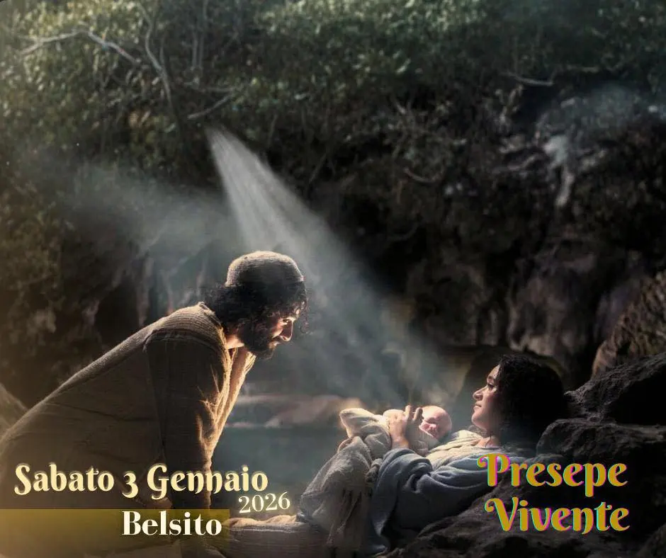 Locandina evento Presepe Vivente Belsito