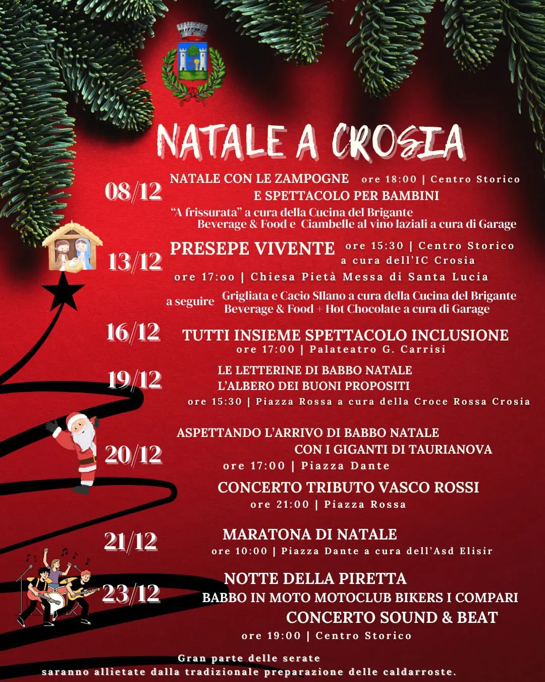 Locandina evento Natale a Crosia