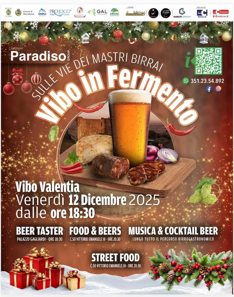 Locandina evento Vibo in Fermento