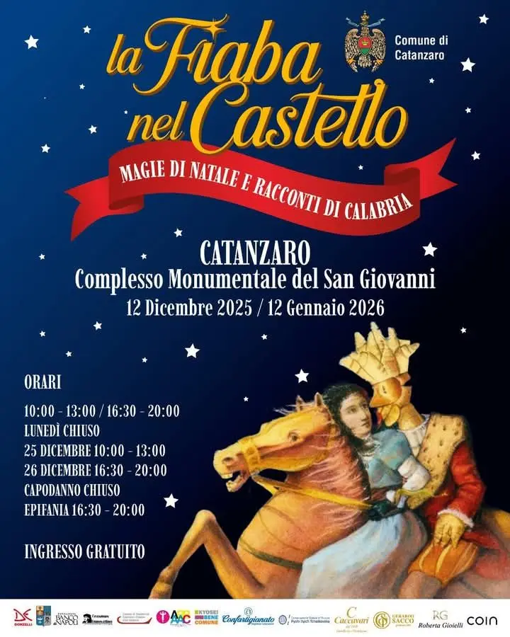 Locandina evento Fiaba nel castello