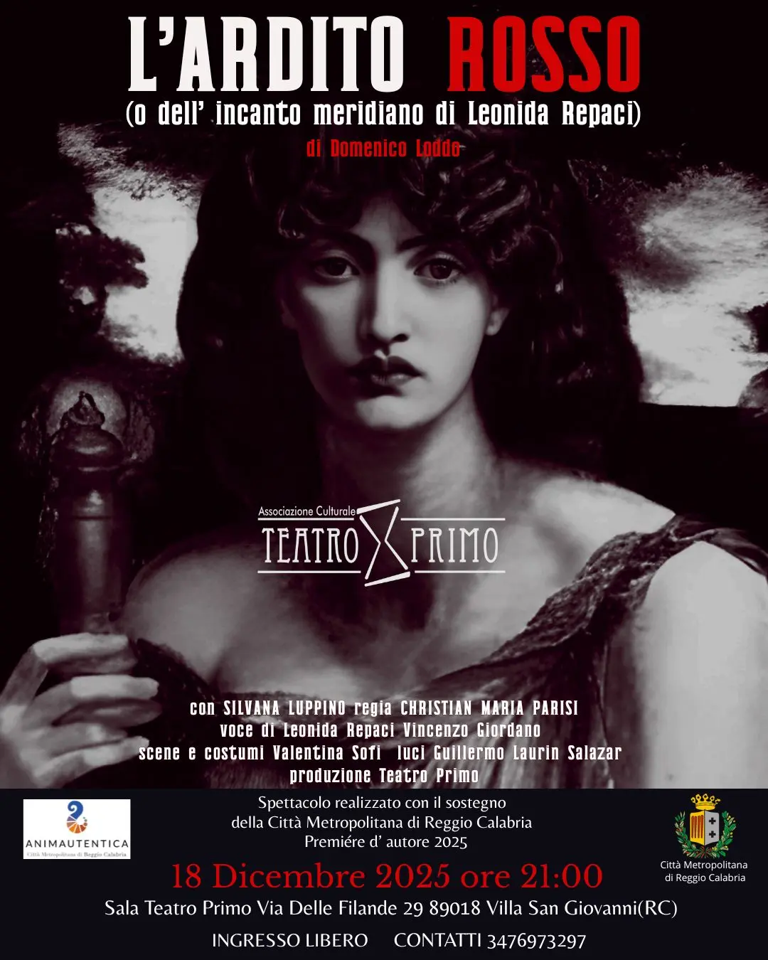 Locandina evento Ardito Rosso