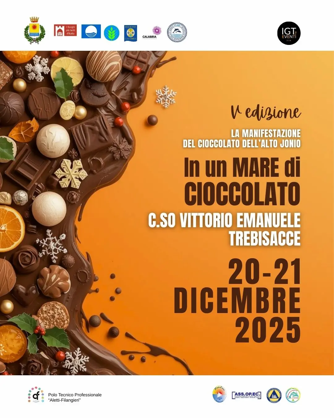 Locandina evento Festa del Cioccolato