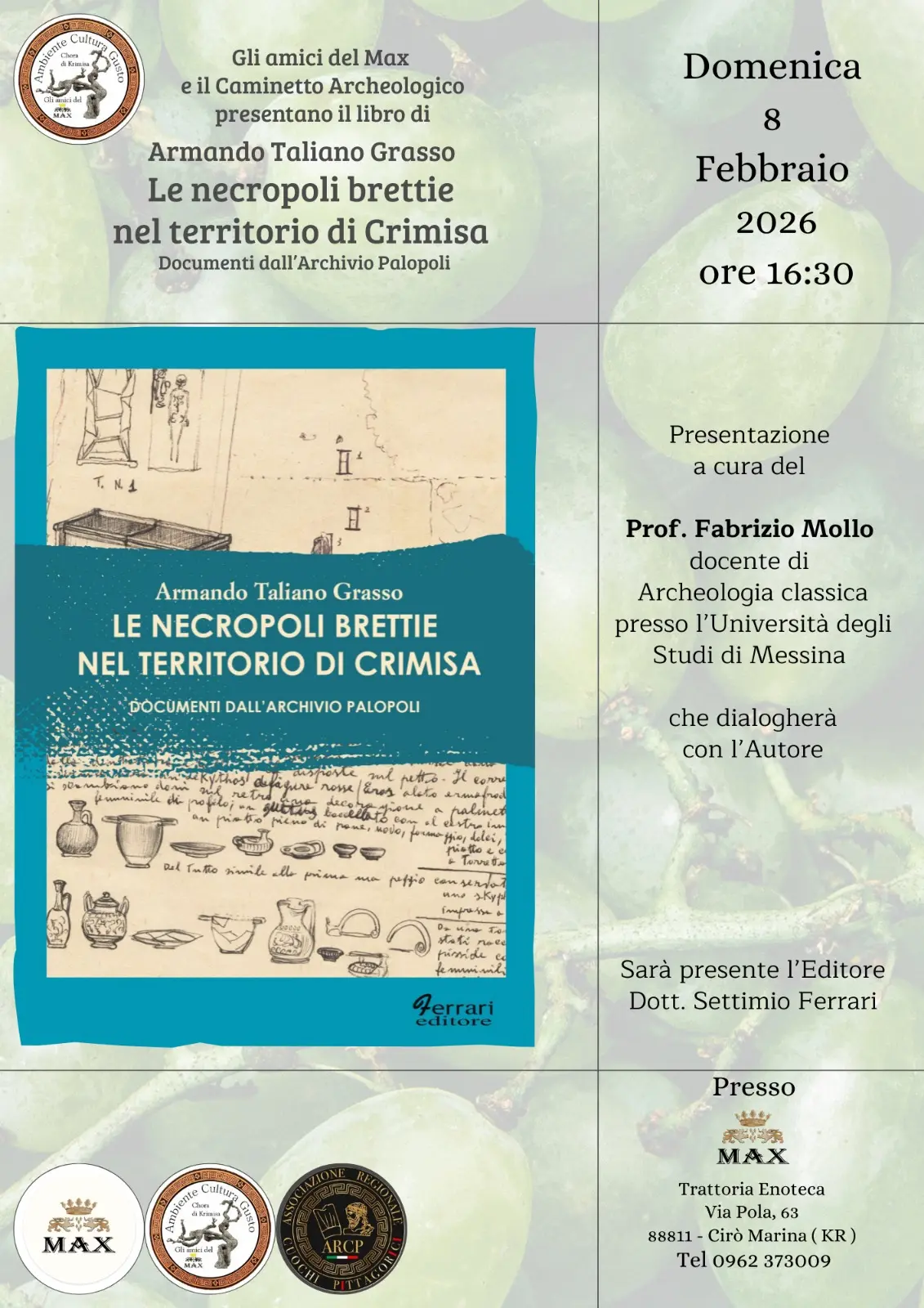 Le necropoli brettie nel territorio di Crimisa