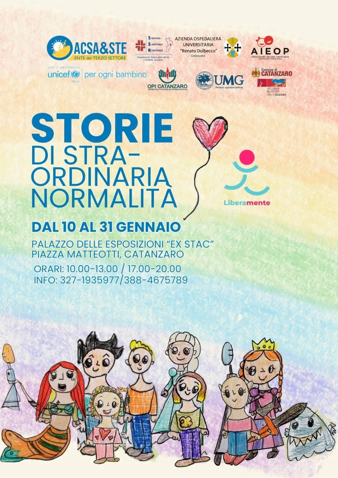 Locandina mostra Storie di straordinaria normalità CZ