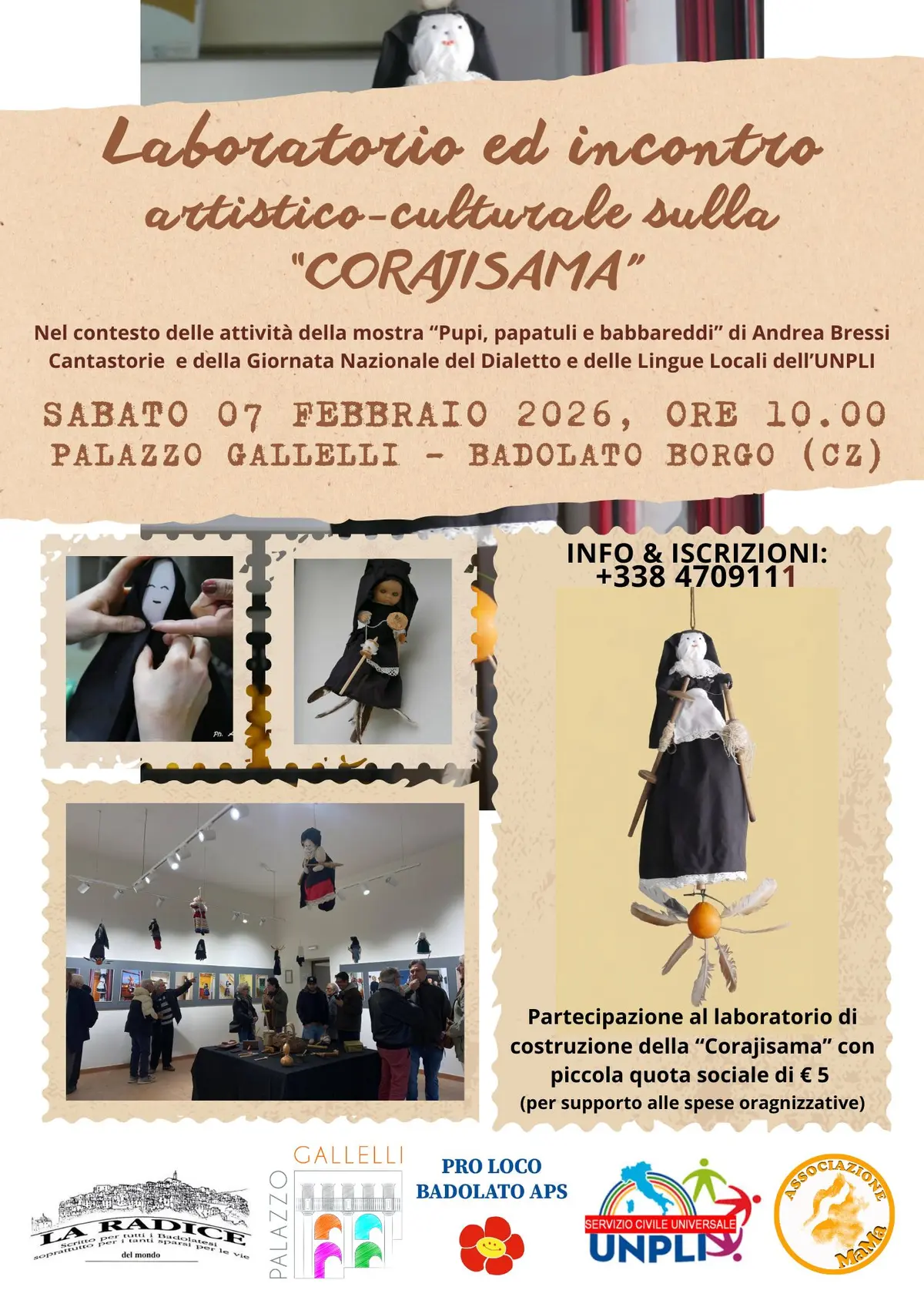 Laboratorio dedicato alla Corajisama