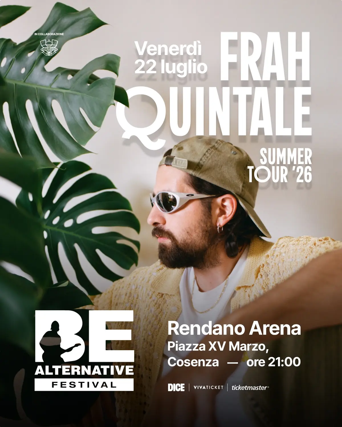 Be alternative festivalo-Frah Quiintale in concerto