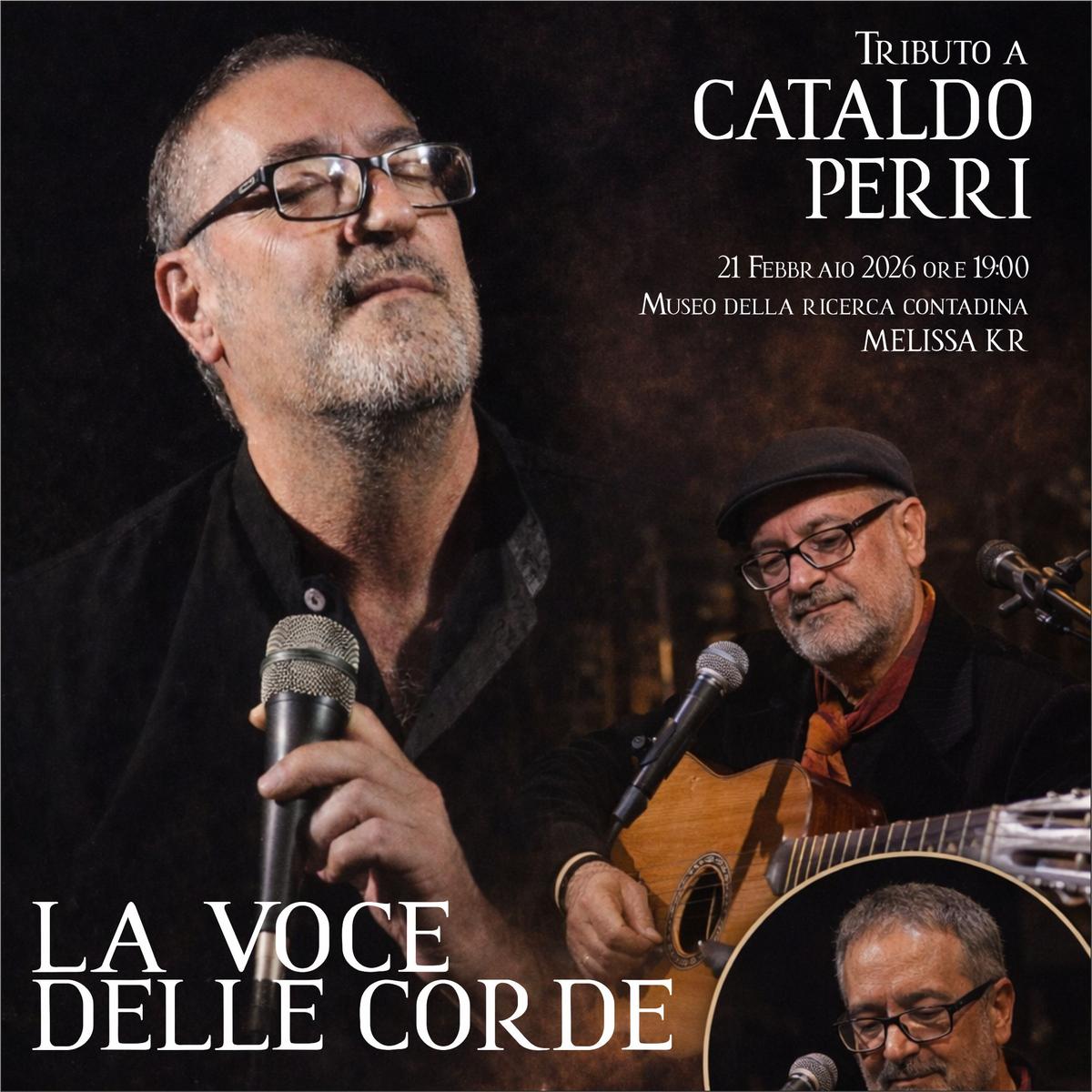 Locandina evento La voce delle corde
