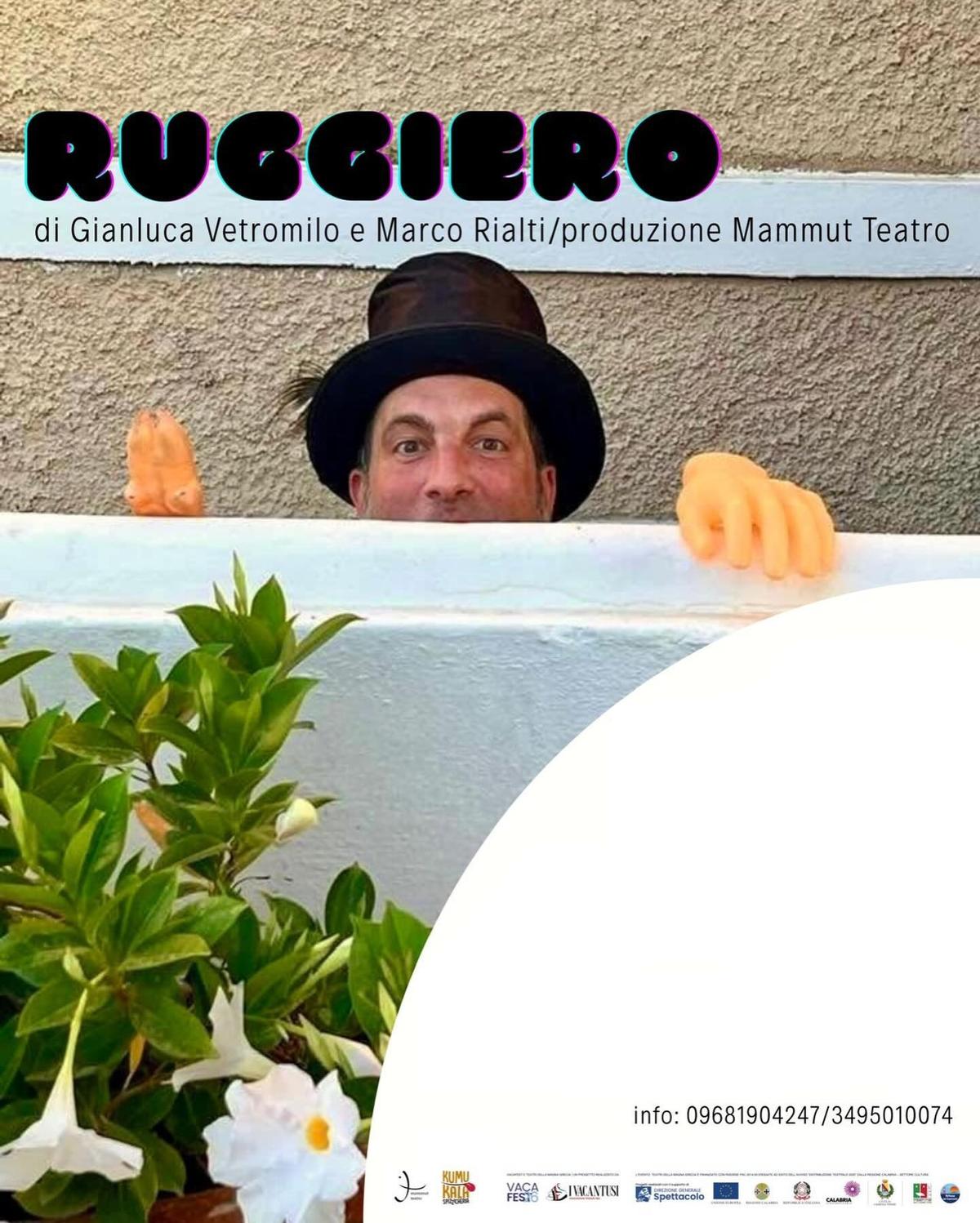 Locandina evento Mago Ruggiero