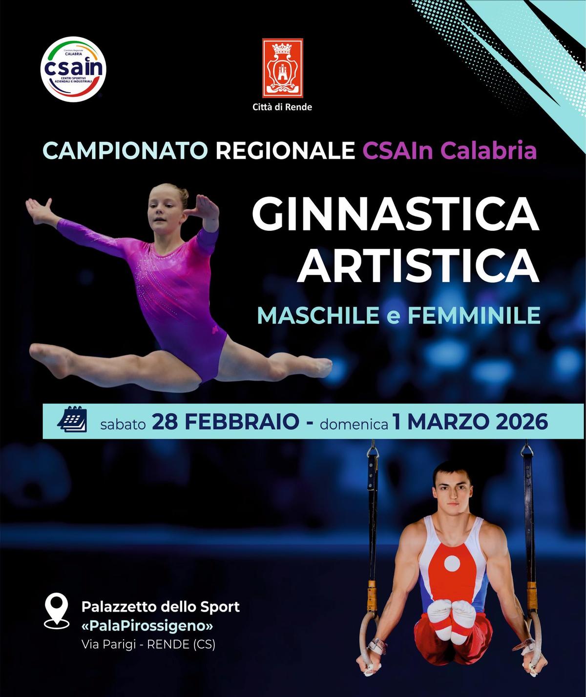 Locandina evento Campionato Regionale di Ginnastica Regionale