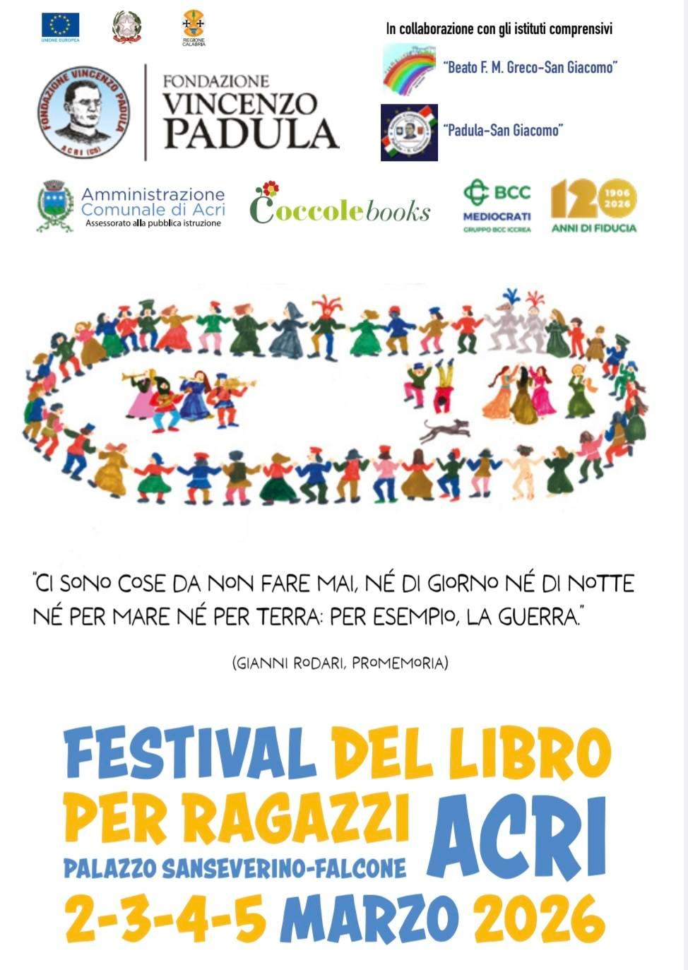 Festival del libro per ragazzi - locandina