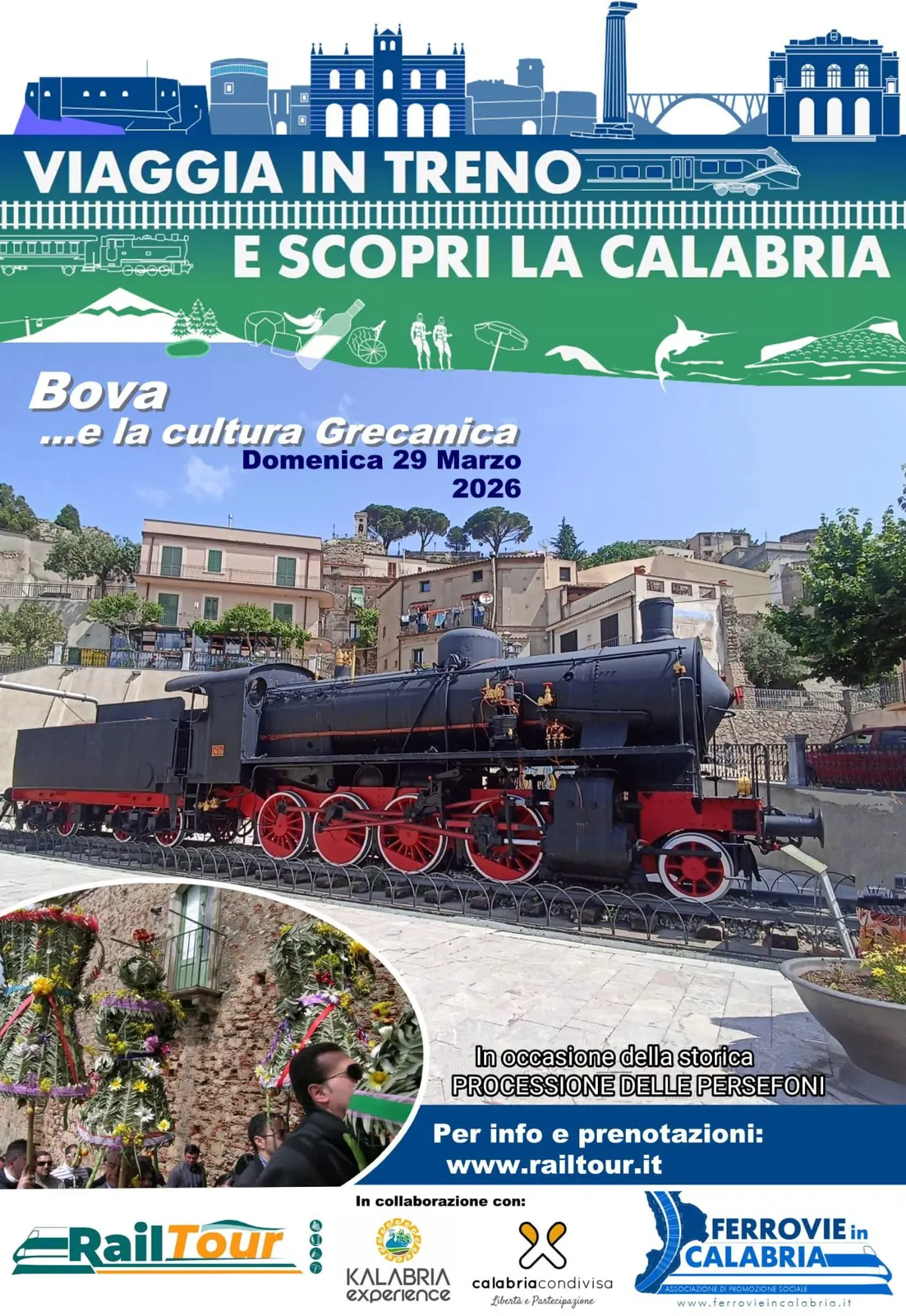 Travel by Train and Discover Calabria | Bova and Greek Culture