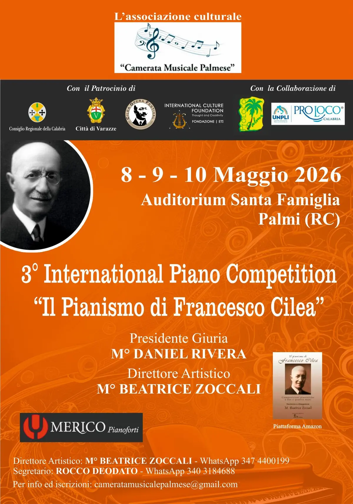 International Piano Competition “Il Pianismo di Francesco Cilea”
