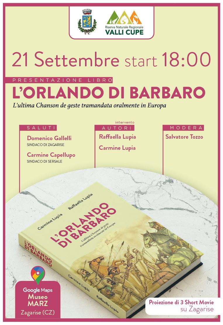 Zagarise presentazione libro