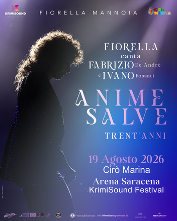 KrimiSound Festival | Fiorella Mannoia canta Fabrizio e Ivano
