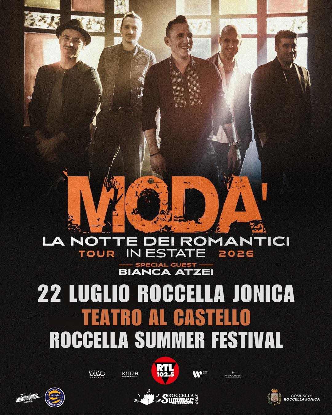 Roccella Summer Festival | Modà