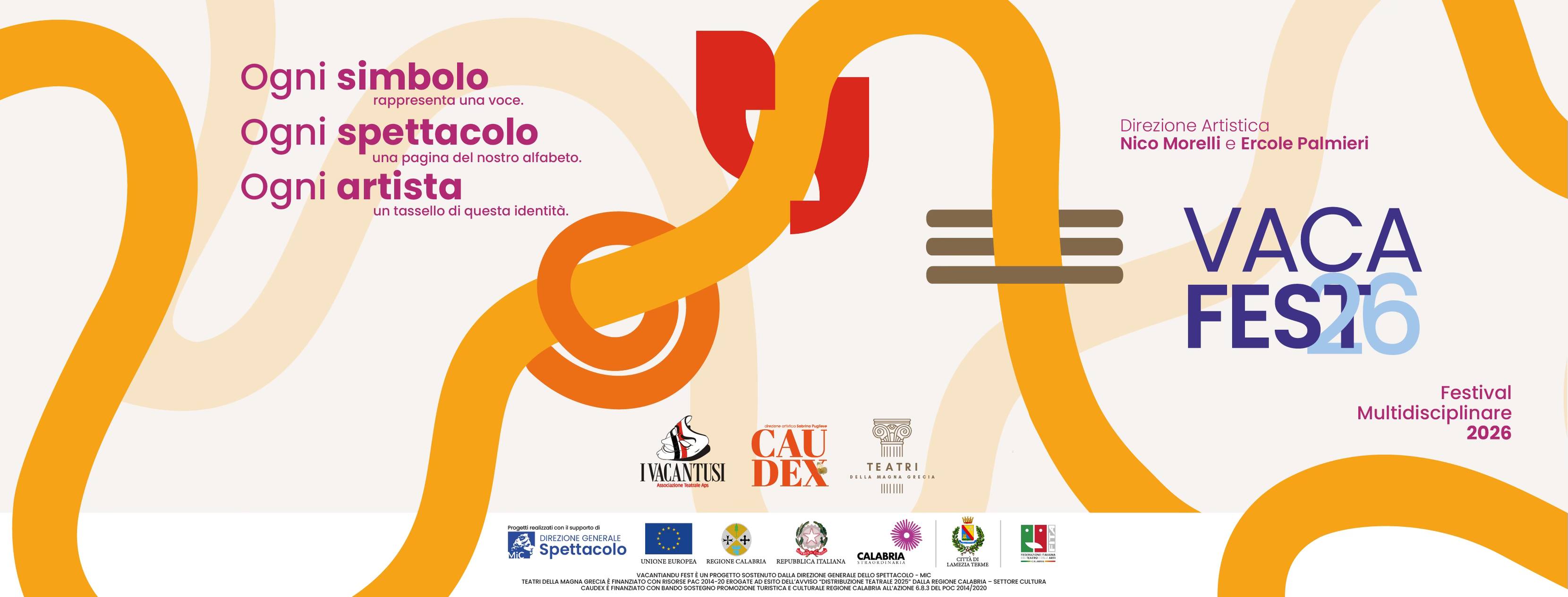 Manifesto VacaFest 2026 · Calabria Straordinaria